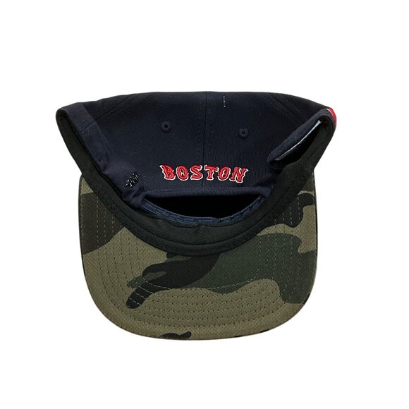Boston Red Sox Pro Standard MLB Snapback Hat Midnight Navy/Camo NWT - Picture 4 of 7
